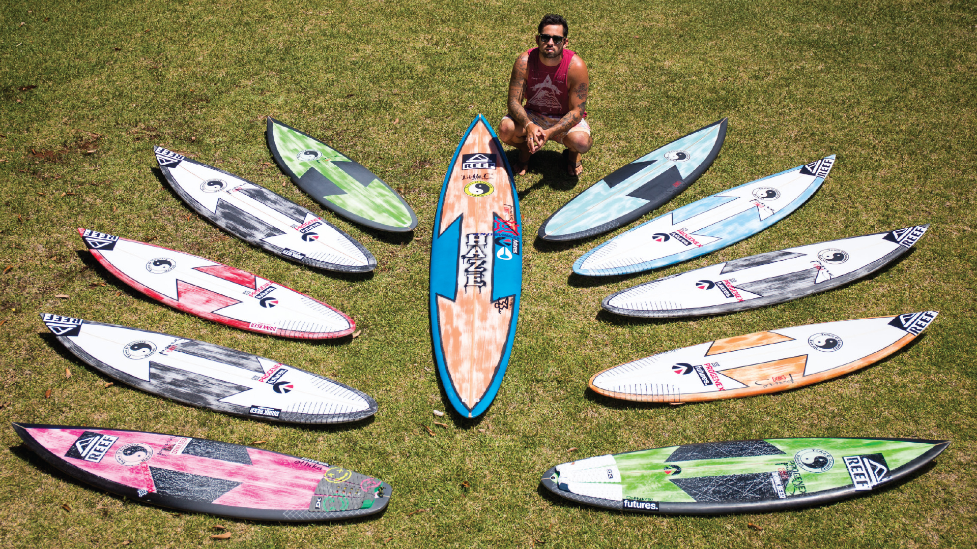 big guy surfboard quiver